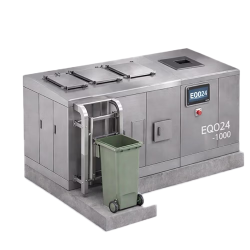 EQO-HYBRID Kompost ve Pet Mama Üretim Makinesi 1000 L